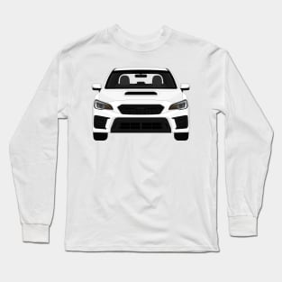 Wrx sti Crystal-White Long Sleeve T-Shirt